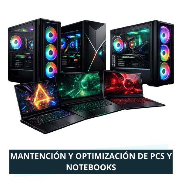 Mantención y optimización de PCs y notebooks